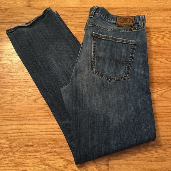 Lucky Brand Jeans 363 Vintage Straight size 34 x 32 - Picture 6 of 8